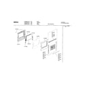Bosch HGS245UC/01 door assembly diagram