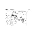 Bosch WTMC3300US/01 heater and motor assemblies diagram