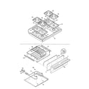 Kenmore 79075728991 top/drawer diagram