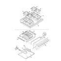 Kenmore 79075728993 top/drawer diagram