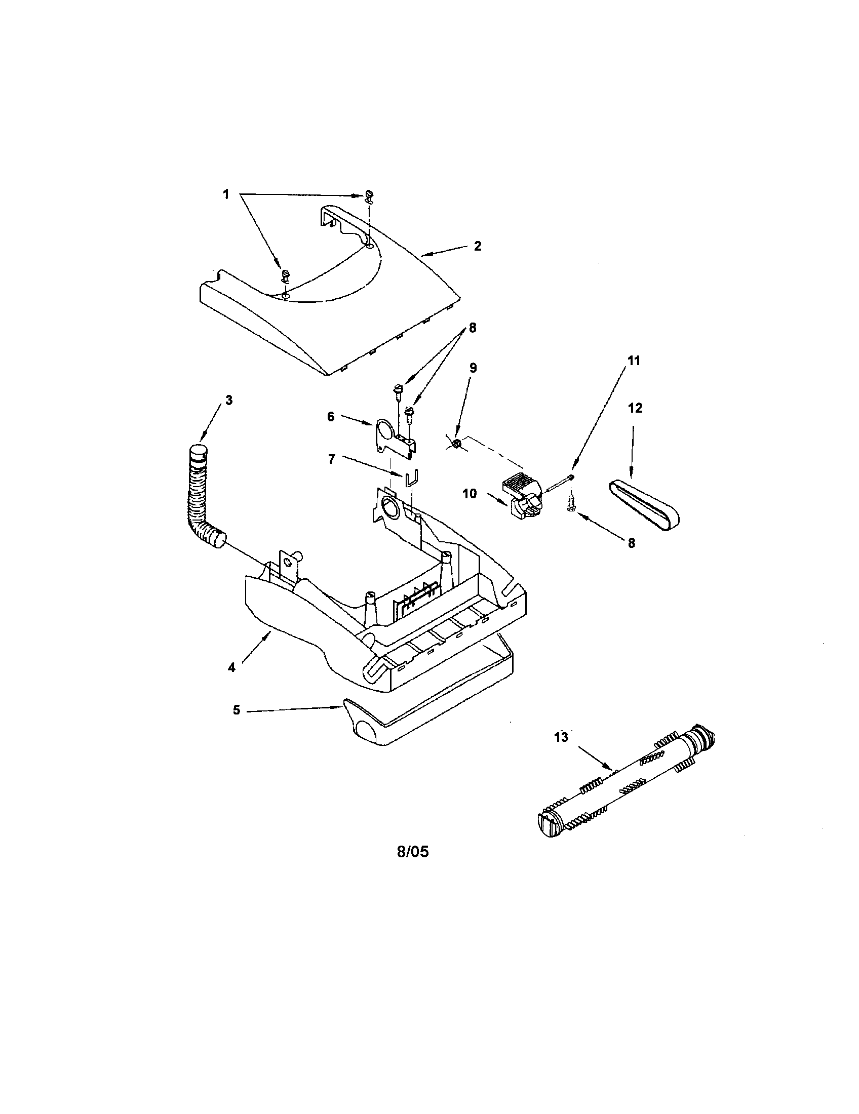 Kenmore 11634721402 nozzle diagram