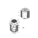 Nordyne MS3BA024KA split system air conditioner diagram