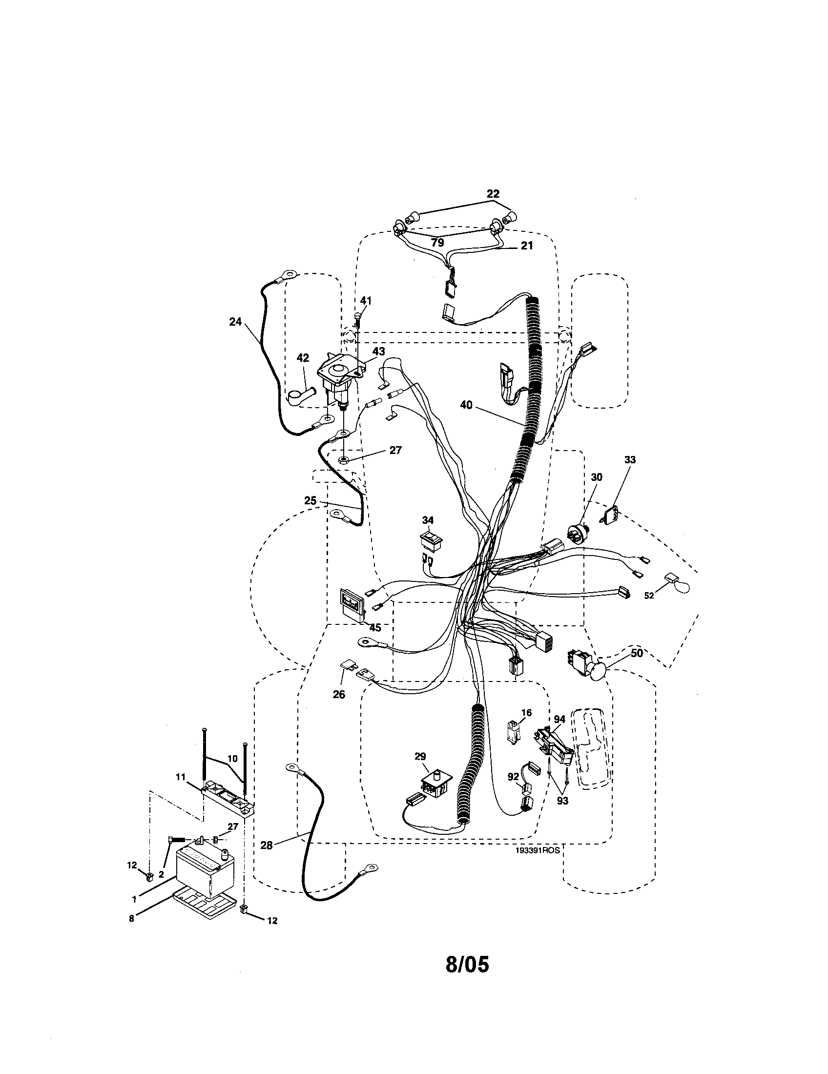 Craftsman 917276221 electrical diagram