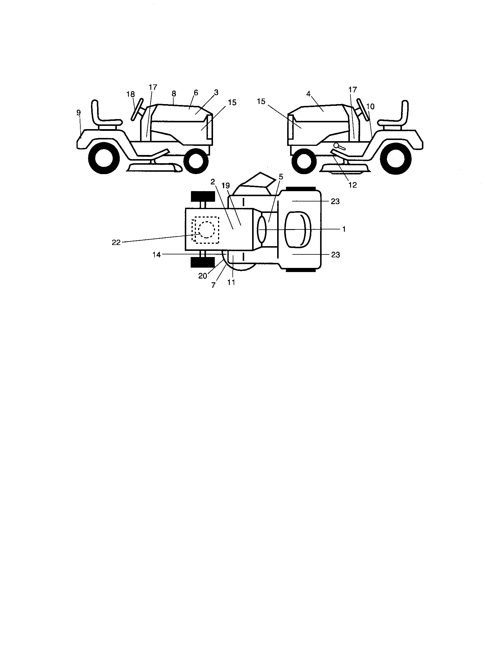 Craftsman 917276221 decals diagram