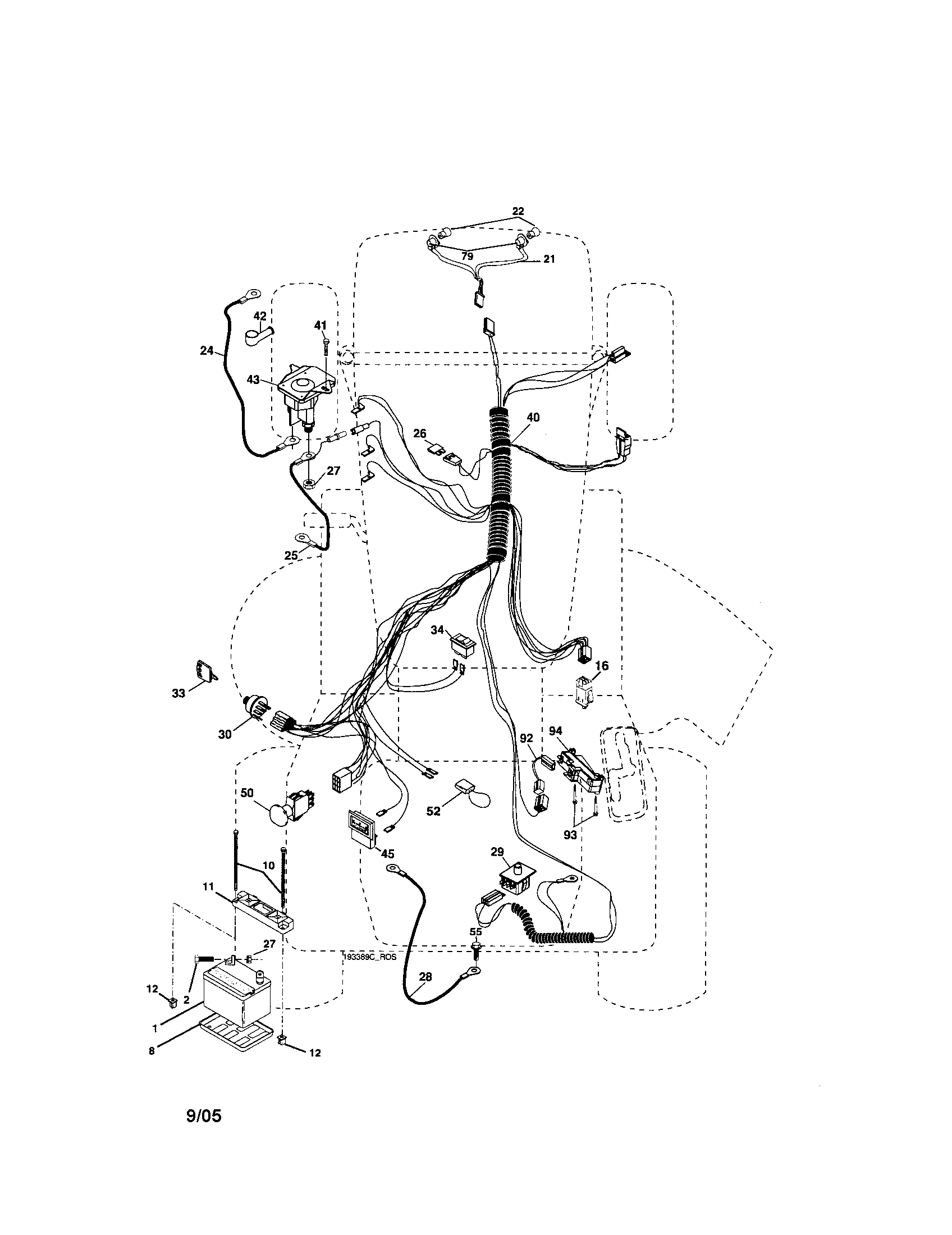 Craftsman 917275702 electrical diagram