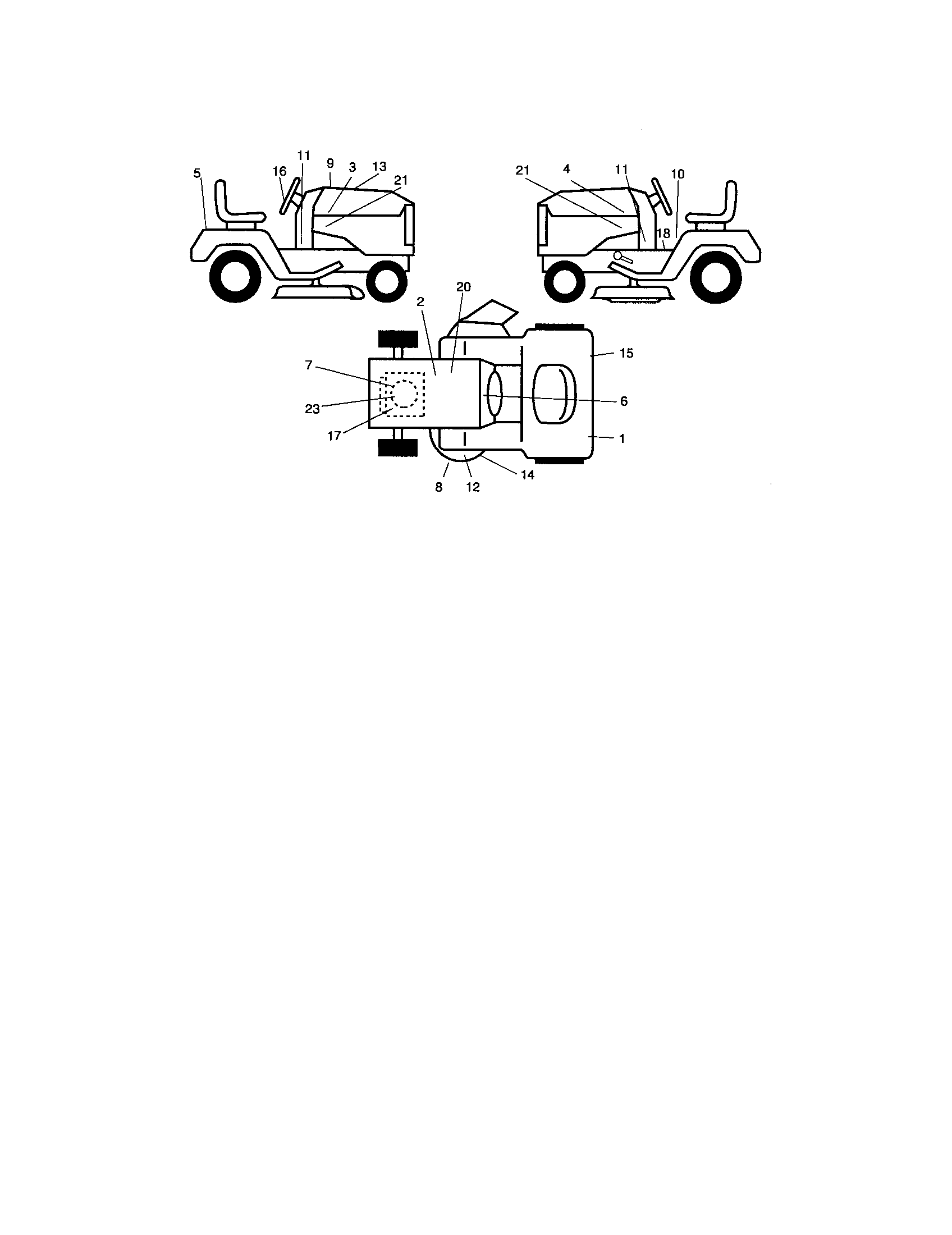 Craftsman 917275901 decals diagram