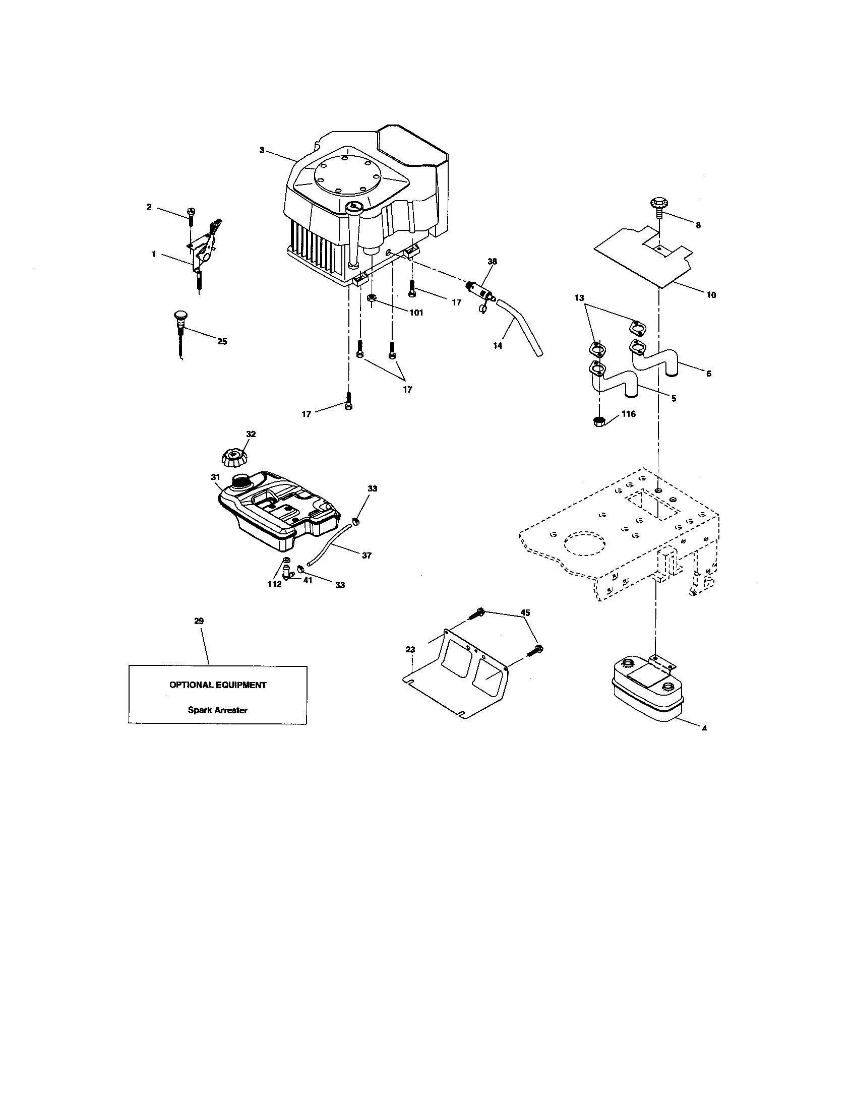 Craftsman 917275902 engine diagram