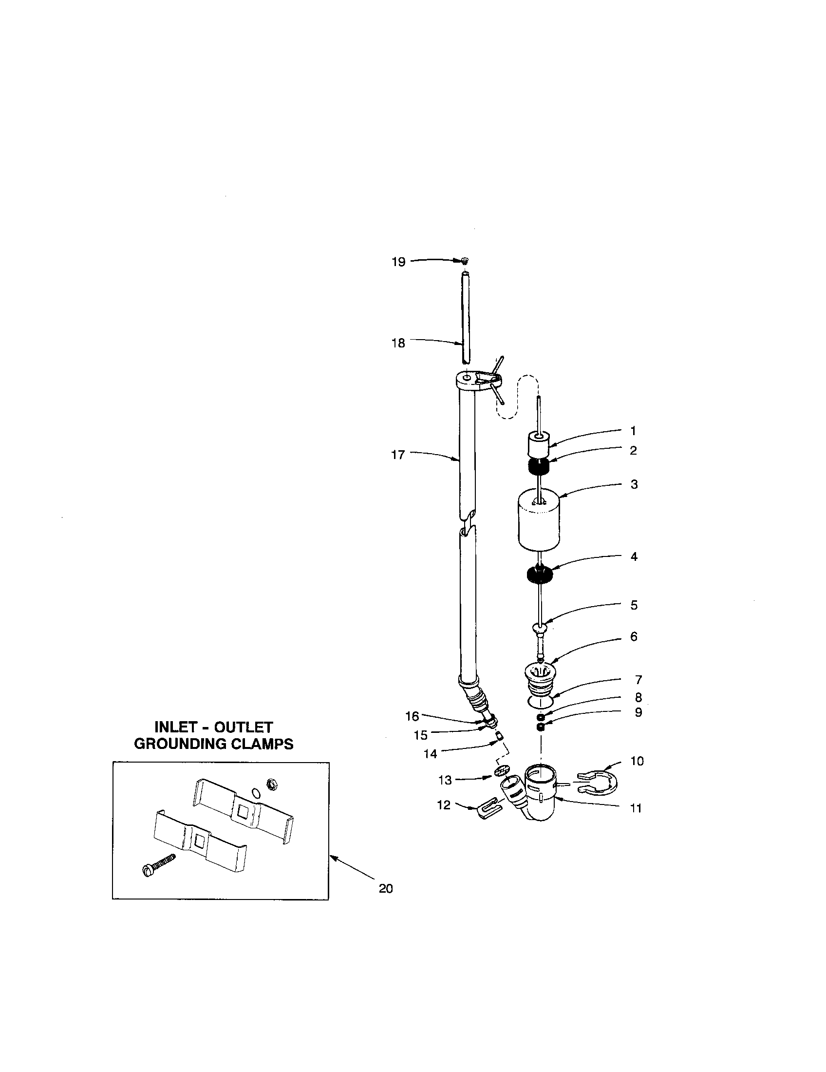Kenmore 625388480 brine valve assembly diagram