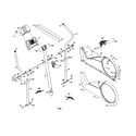 Proform 831285430 side shields/console/upright bars diagram