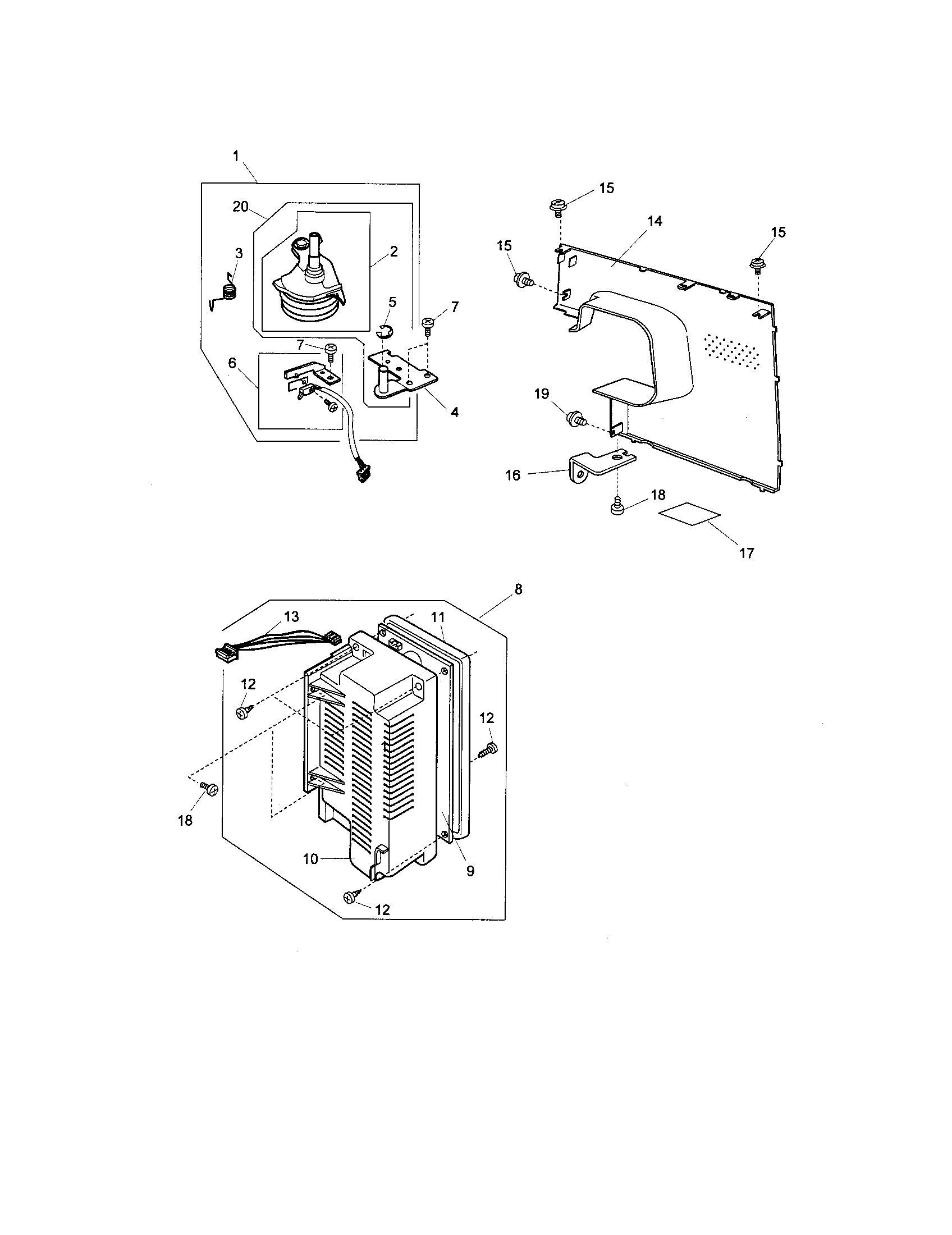 Kenmore Elite 38519005500 bobbin winder unit diagram