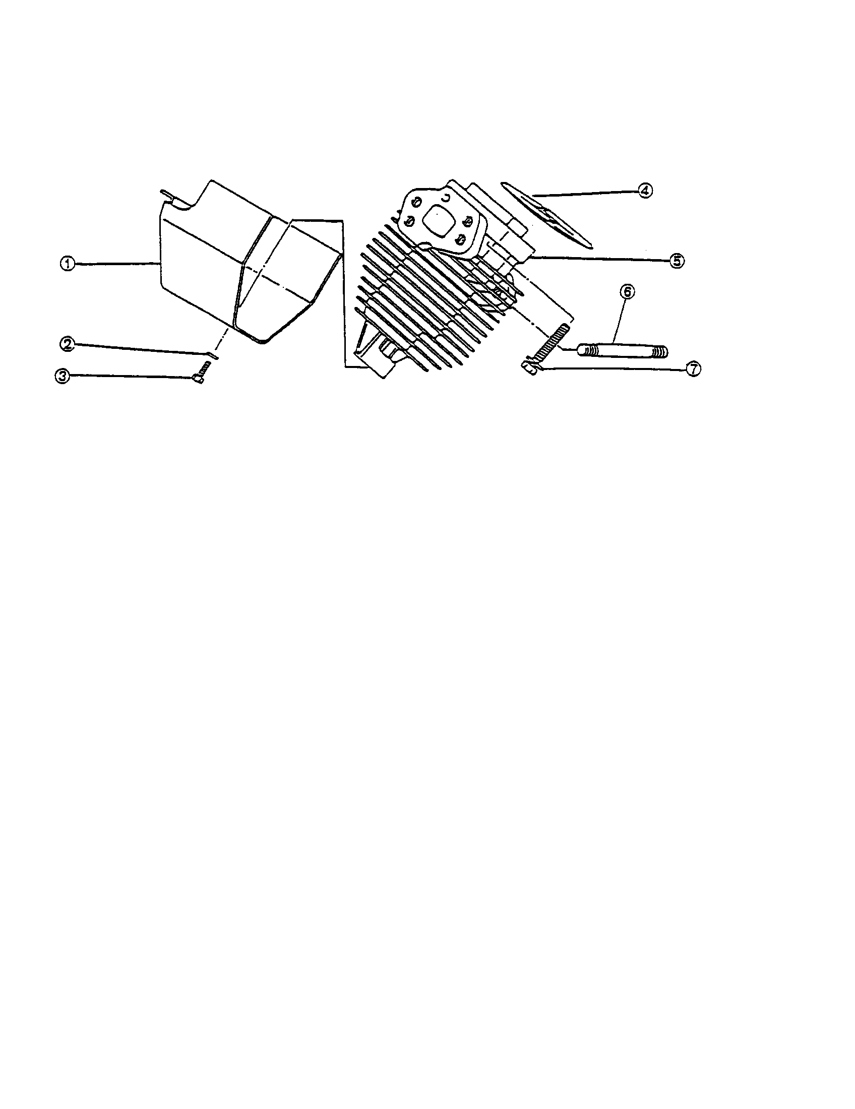 Ryobi EH-1930 cylinder and cover system diagram