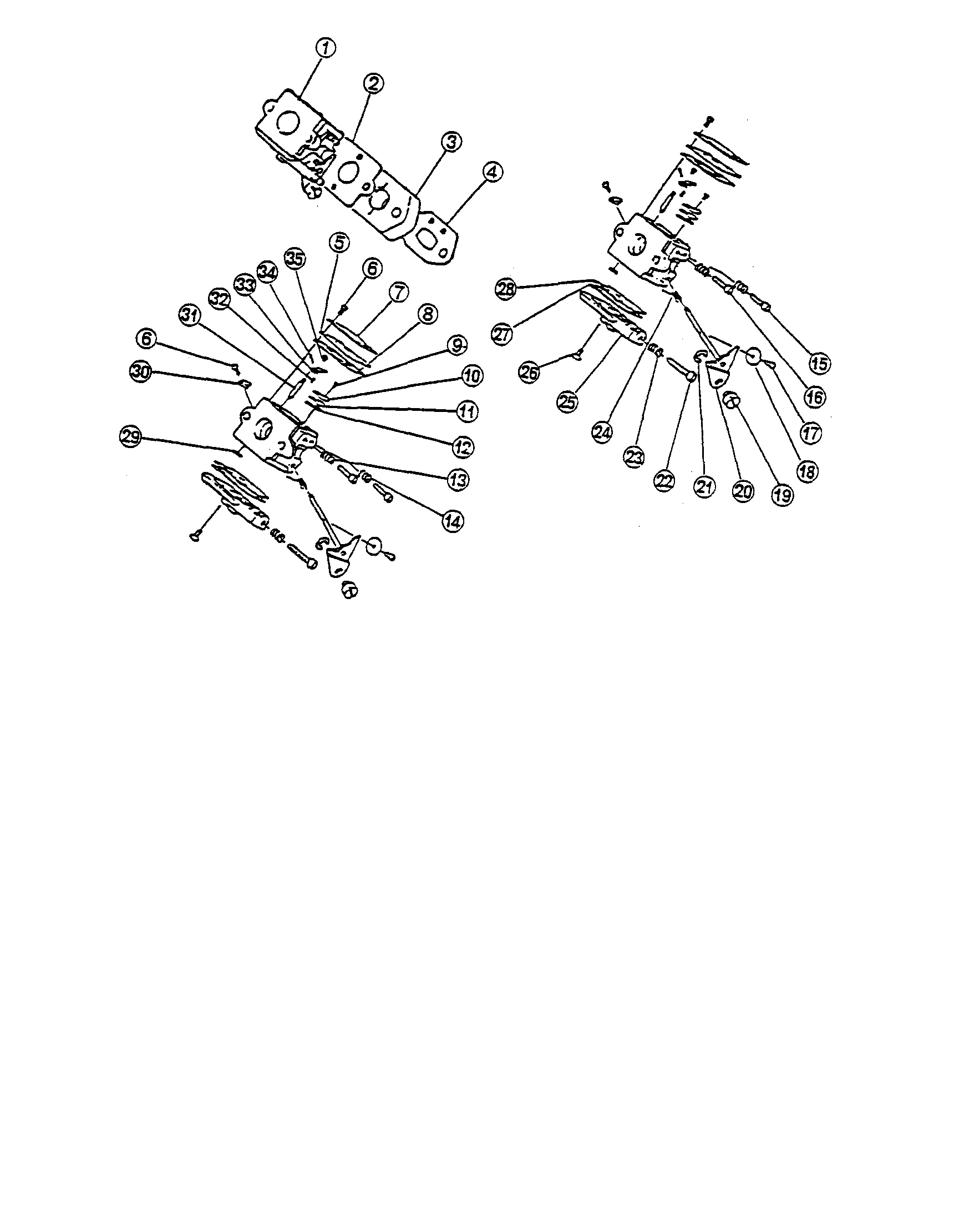 Ryobi EH-1930 carburetor system diagram