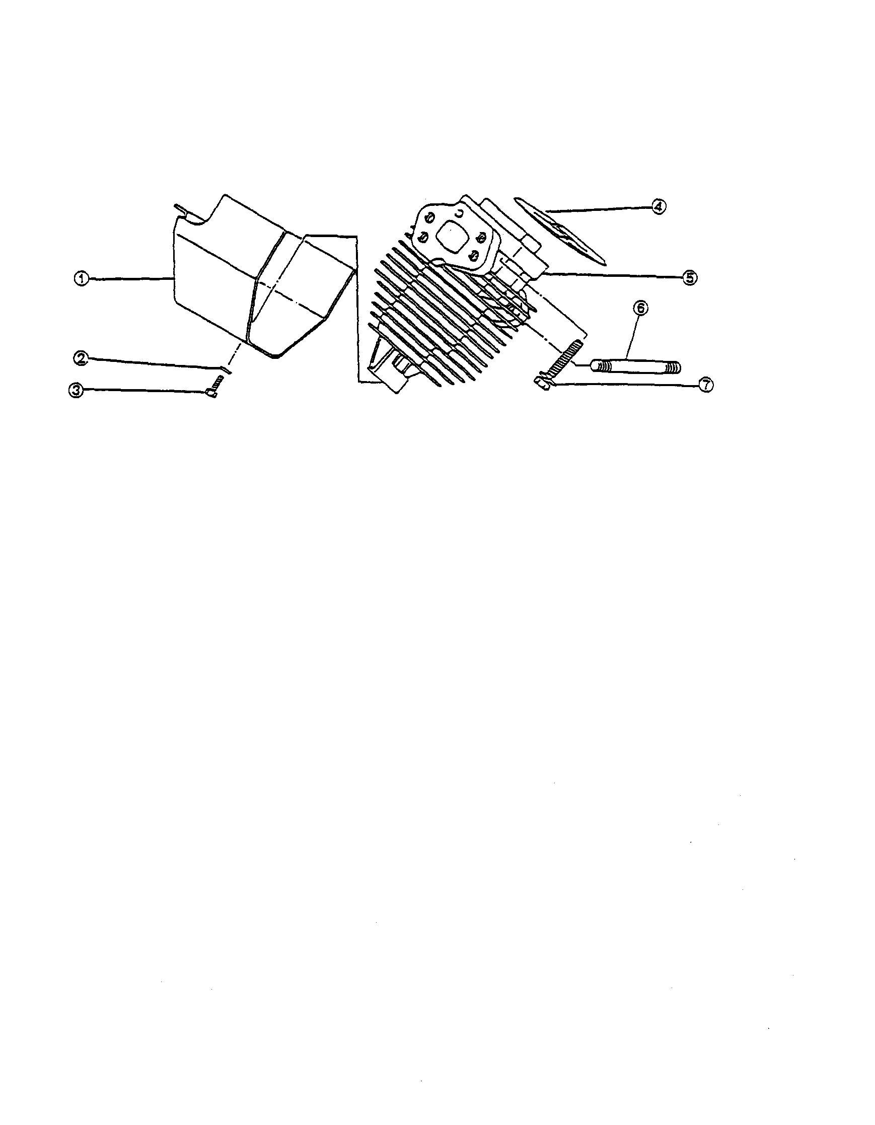 Ryobi ER-160 cylinder and cover system diagram