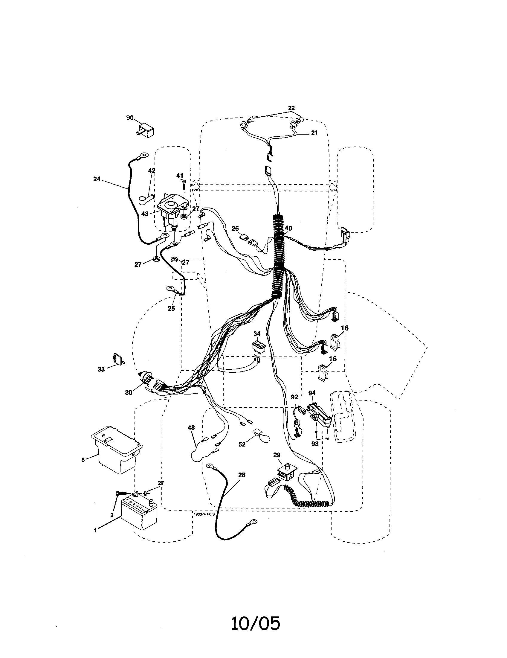 Craftsman 917275401 electrical diagram