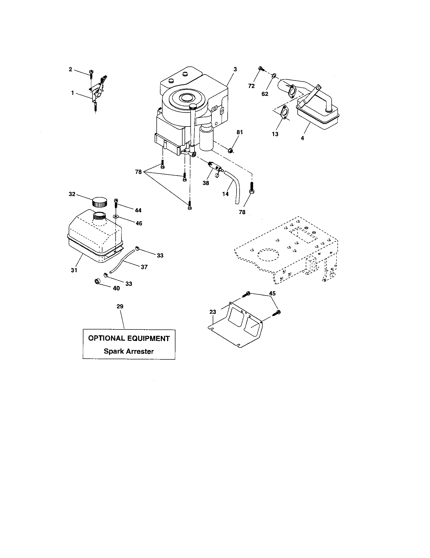 Craftsman 917275401 engine diagram