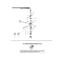 Weed Eater XT600 TYPE 2 carburetor's diagram