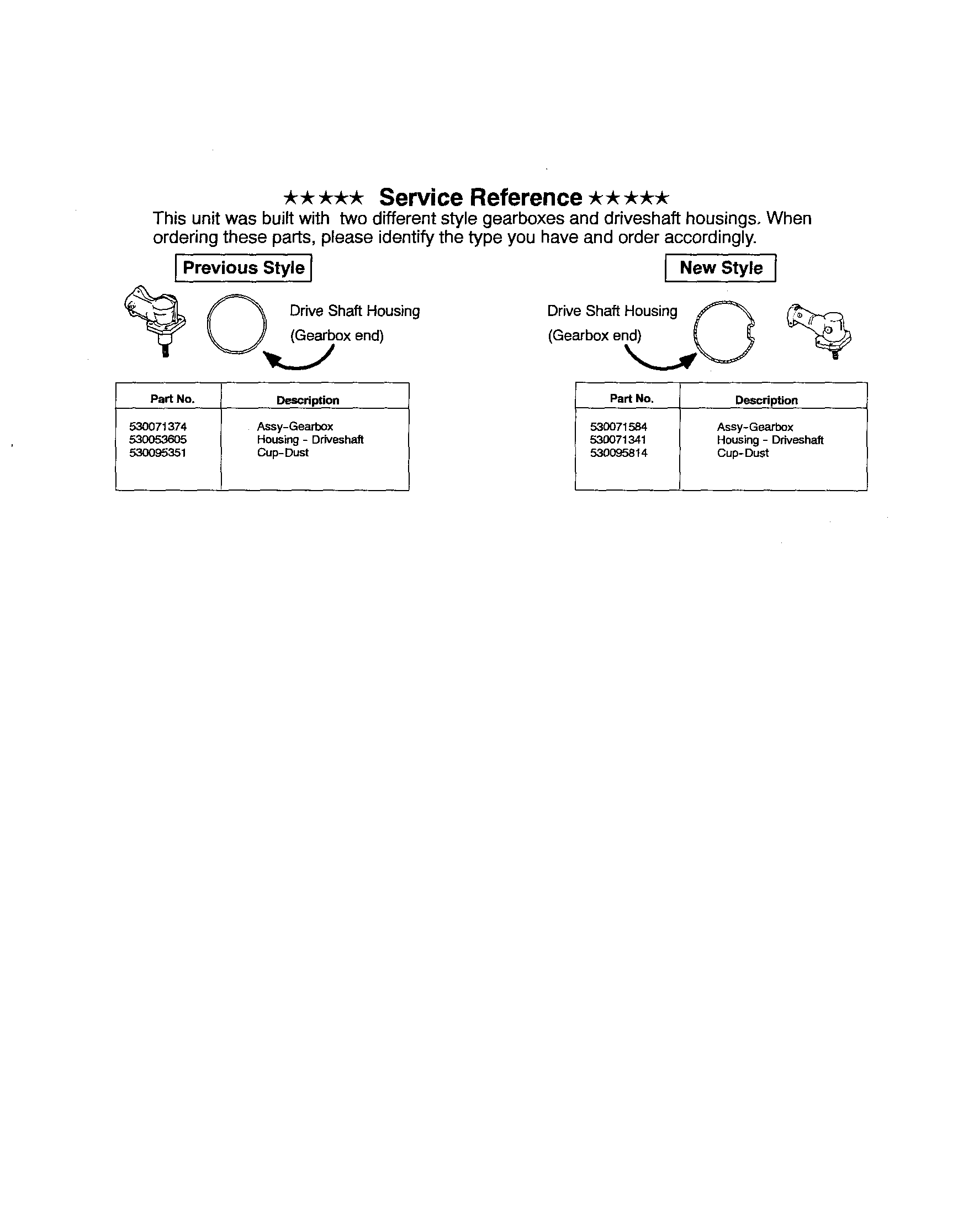 Weed Eater XT600 TYPE 5 service reference diagram