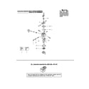 Weed Eater PL500 TYPE 4 carburetor(s) diagram