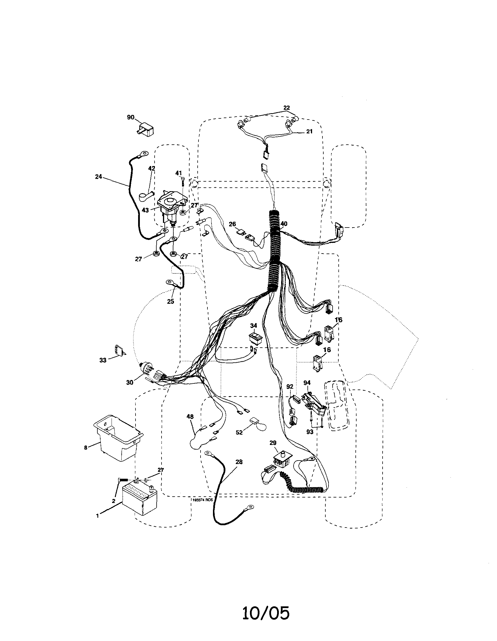 Craftsman 917276400 electrical diagram