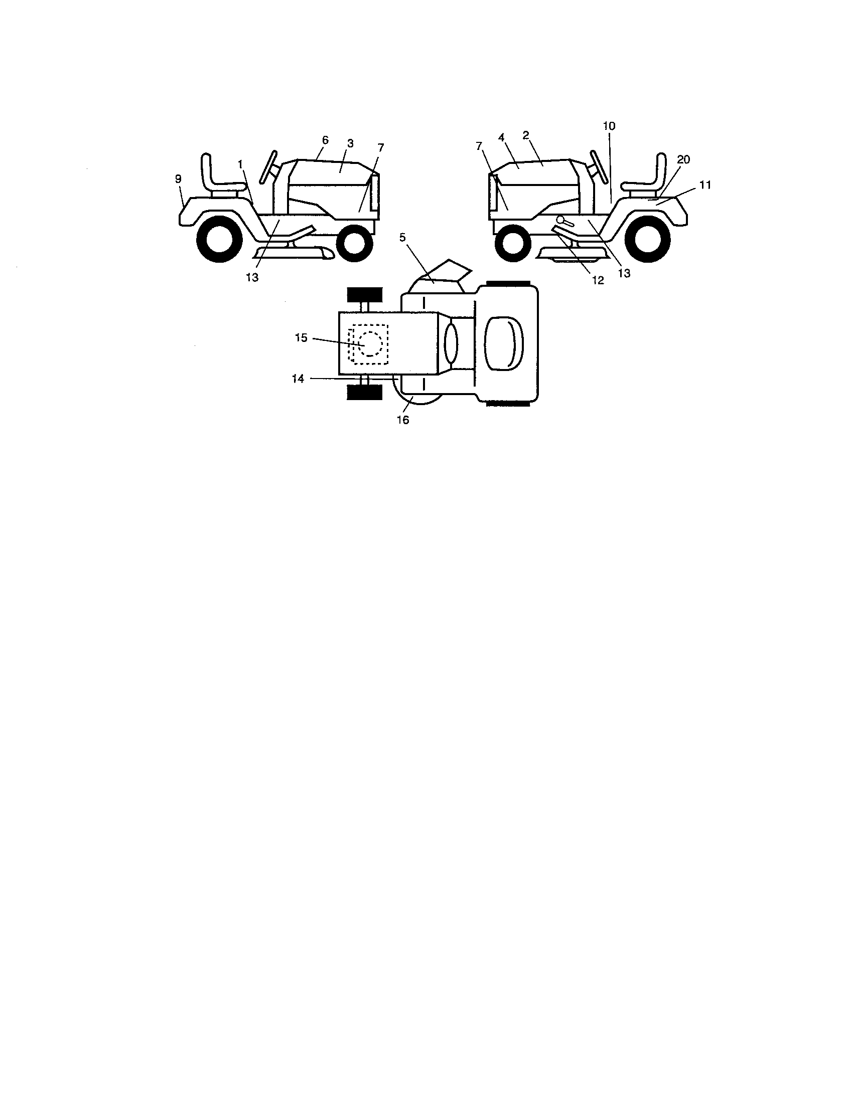 Craftsman 917276400 decals diagram