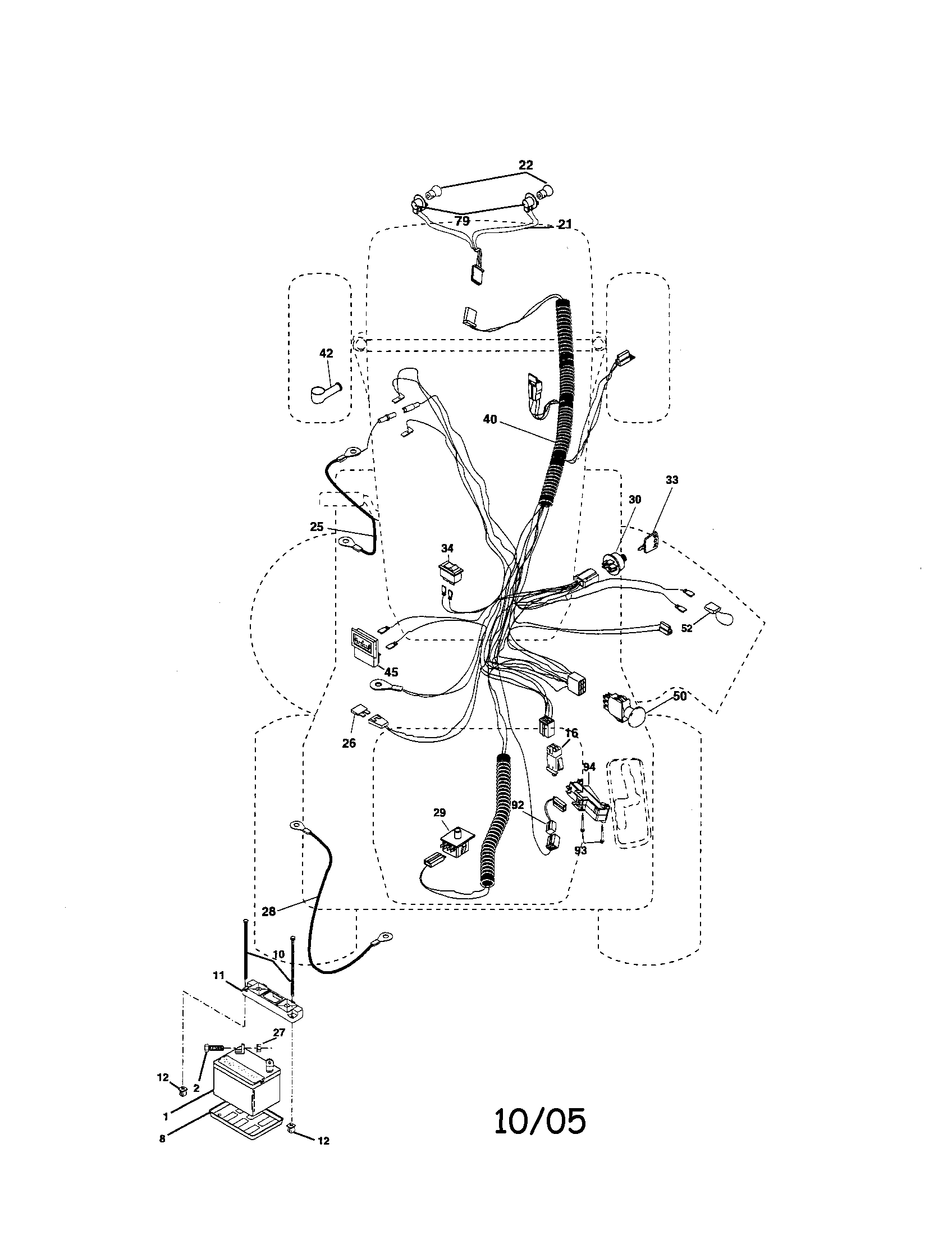 Craftsman 917276361 electrical diagram