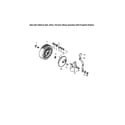 Honda HRR216TDA rear wheel assembly diagram