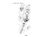 Kenmore 11625614502 canopy/base/hood diagram