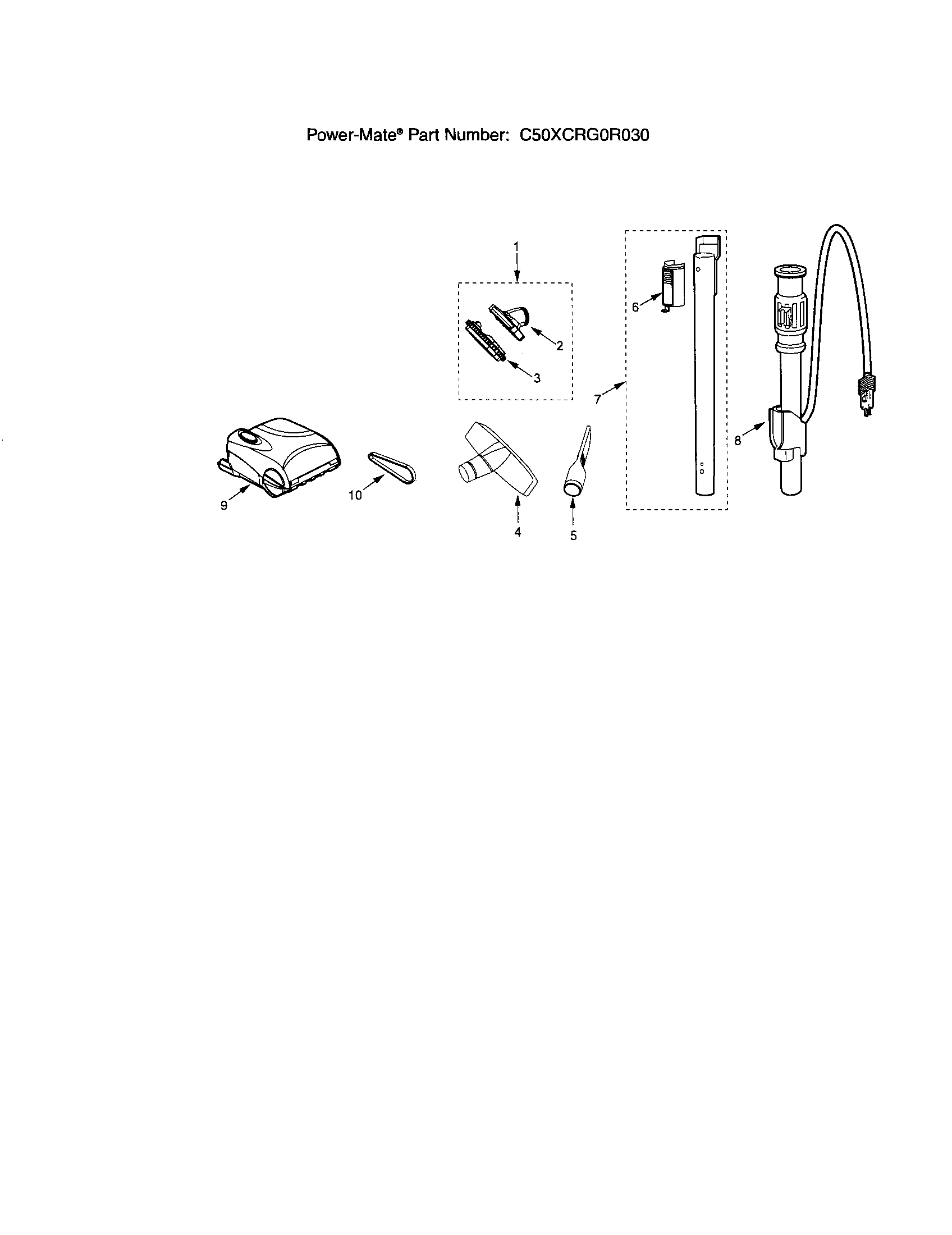 Kenmore 11625512502 attachments diagram