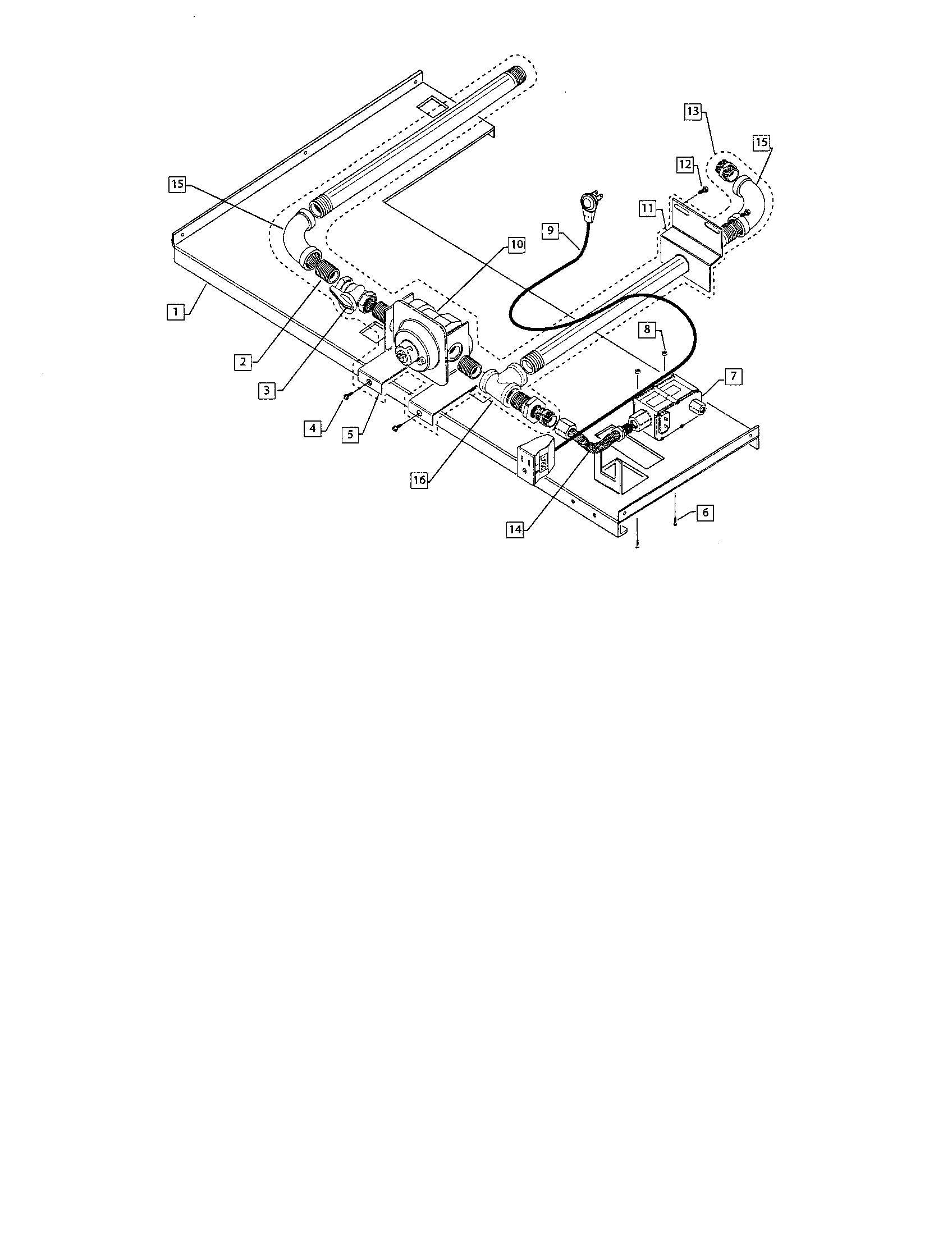 DCS RGSC-305BK safety valve assembly diagram