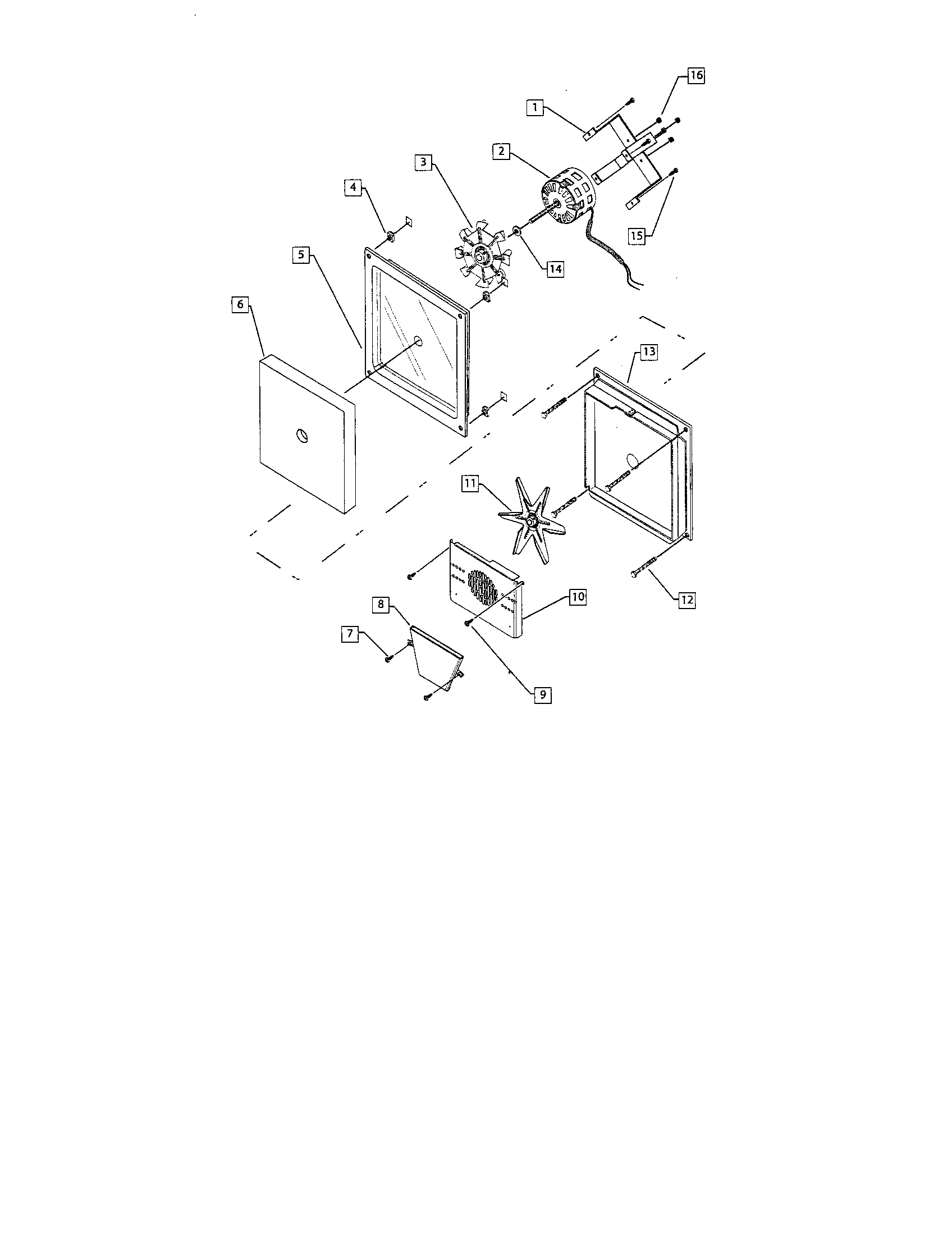 DCS RGSC-305BK convection assembly diagram