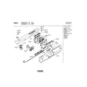 Bosch SHY66C06UC/14 fascia panel diagram