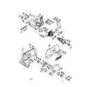 Ryobi TS-200 motor/gear case/housing diagram