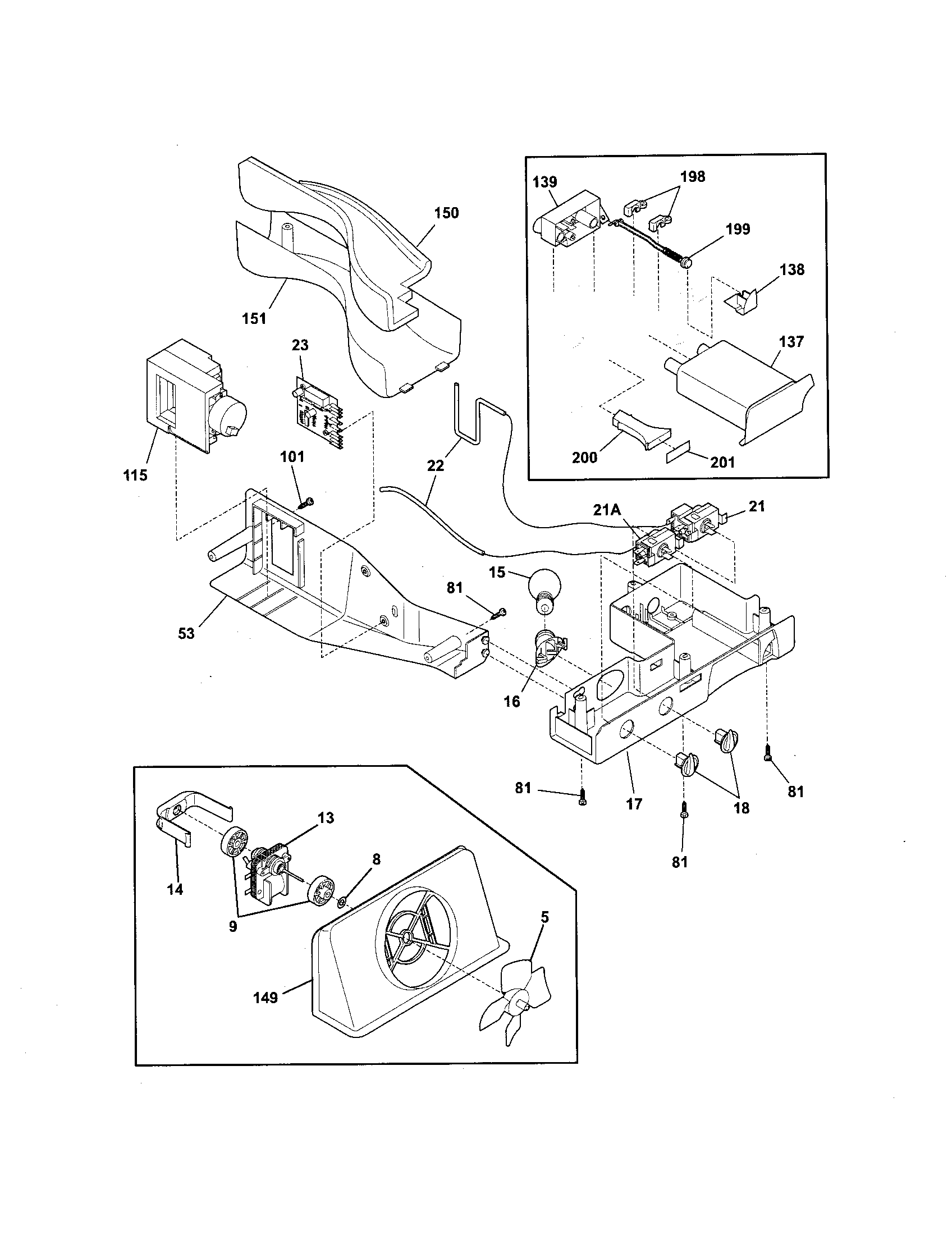 Frigidaire GS23HSZDPB6 controls diagram