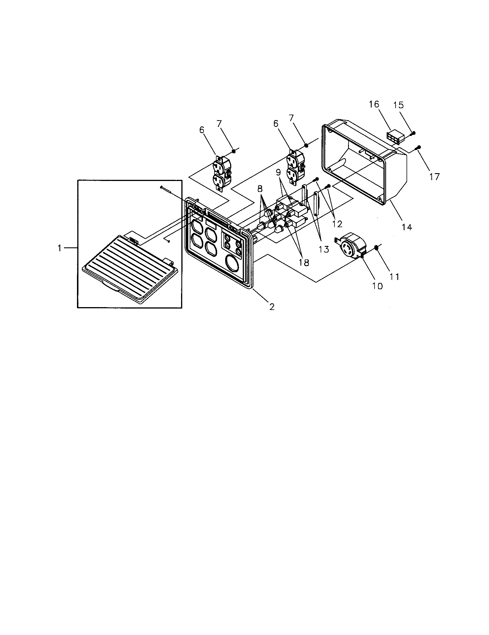 Craftsman 580326301 control panel diagram