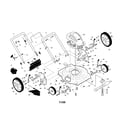 Craftsman 917385340 rotary lawn mower diagram