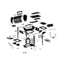 Coleman LT30610EB grill diagram