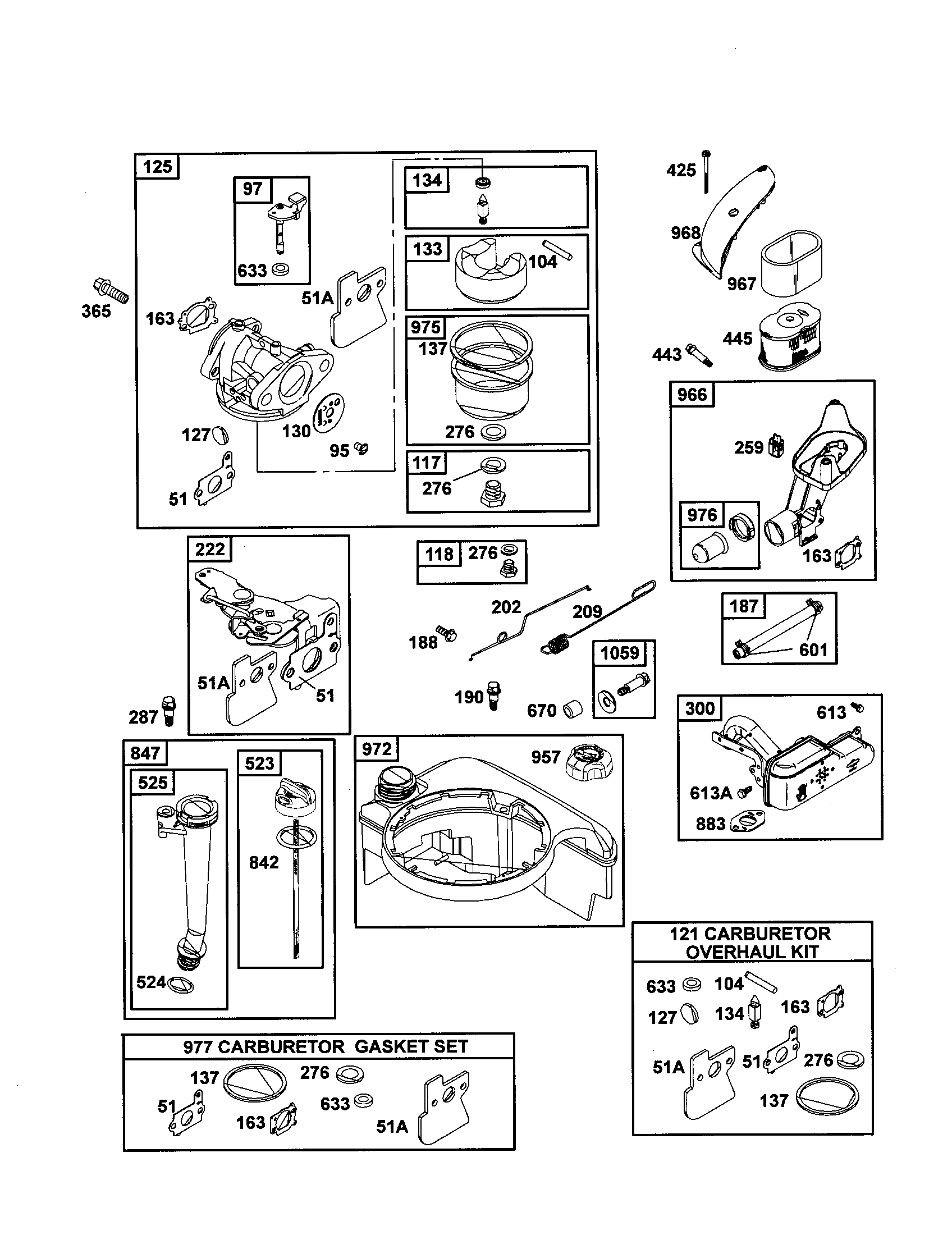 Craftsman 917375830 carburetor/tank-fuel diagram