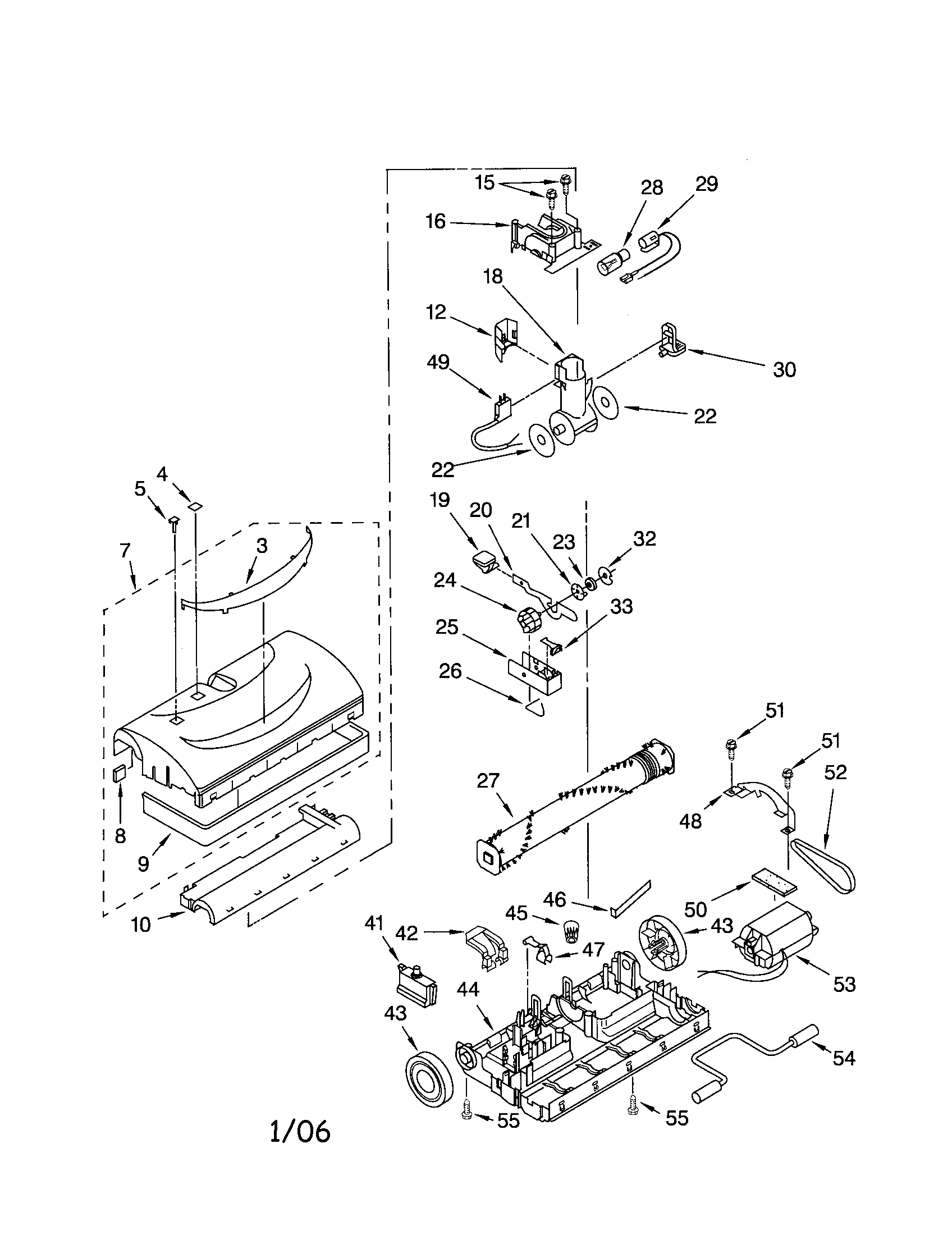 Kenmore 11656313600 power-mate diagram