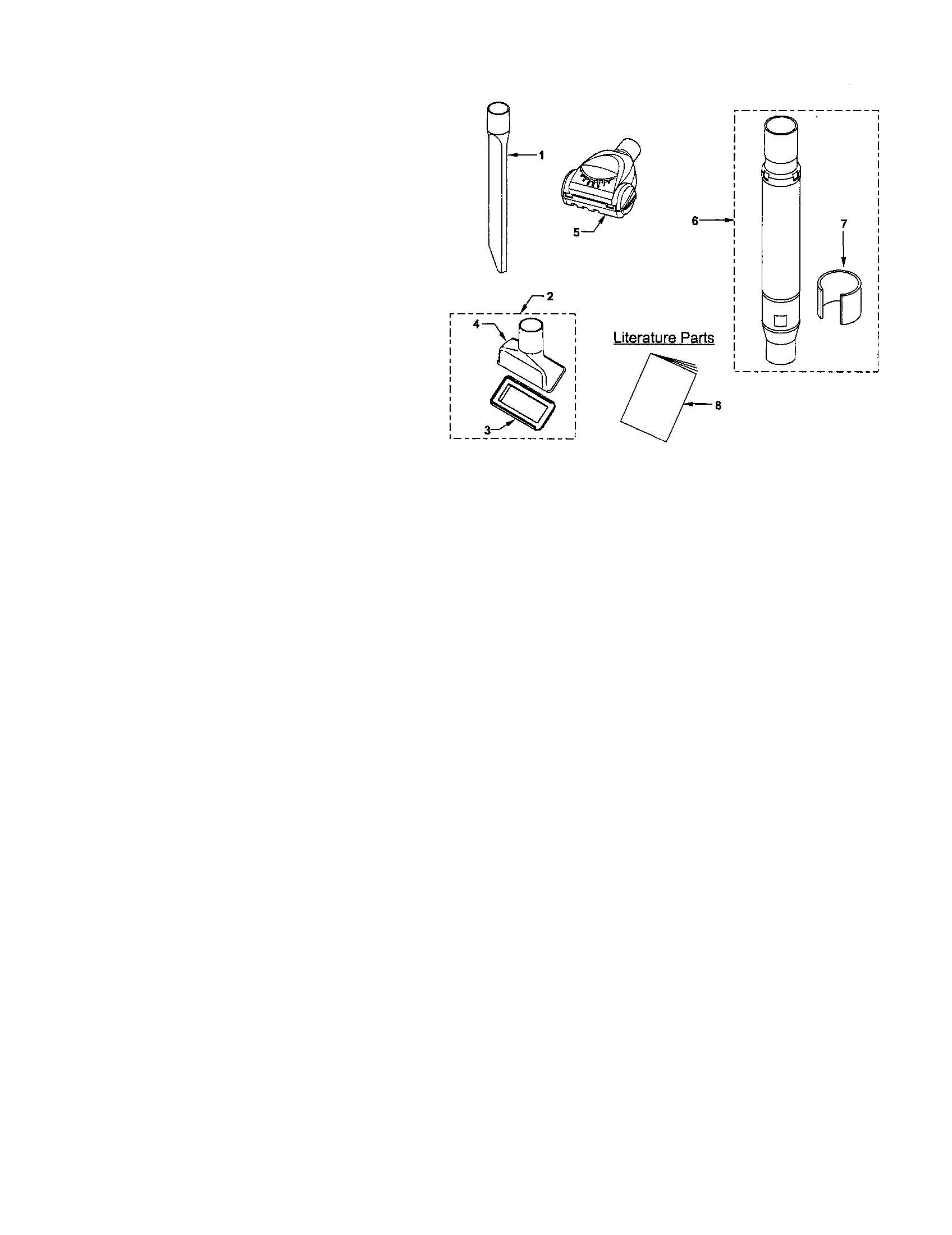 Kenmore 11636622501 attachment diagram