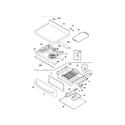 Kenmore Elite 79099124409 top/drawer diagram