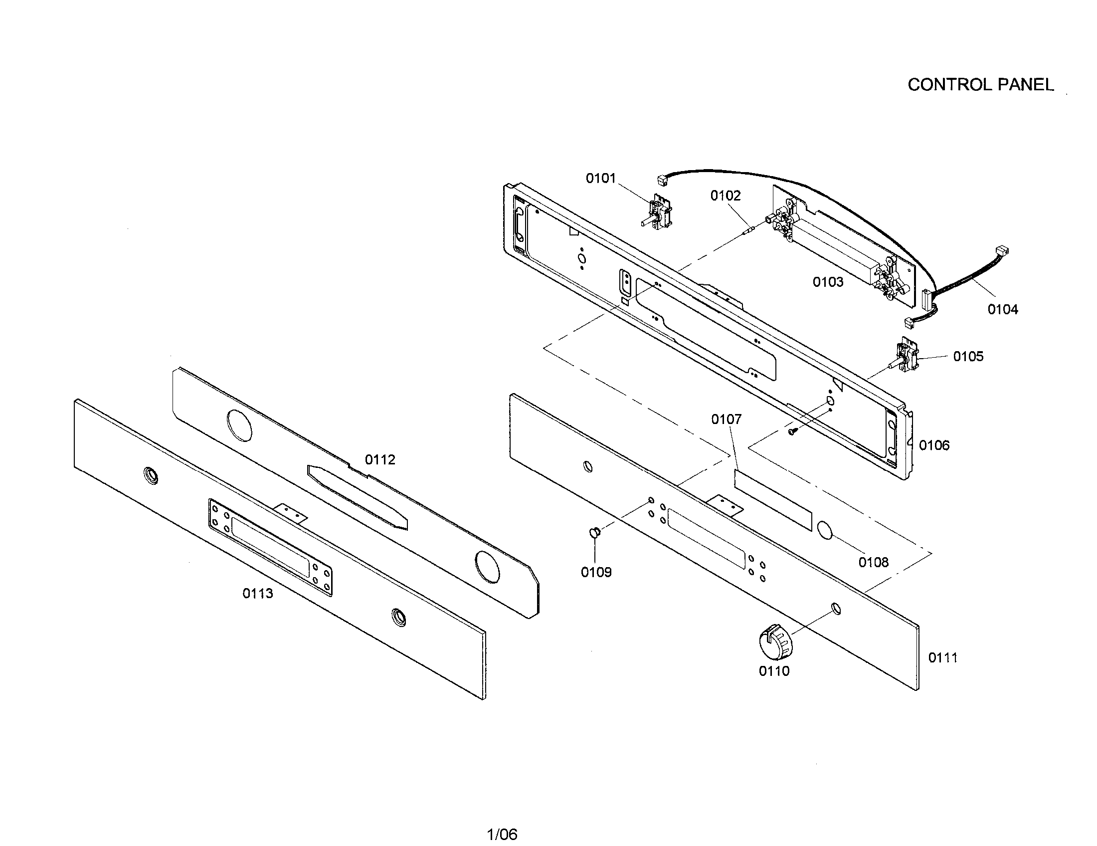 Bosch HBN5036AUC/01 control panel diagram