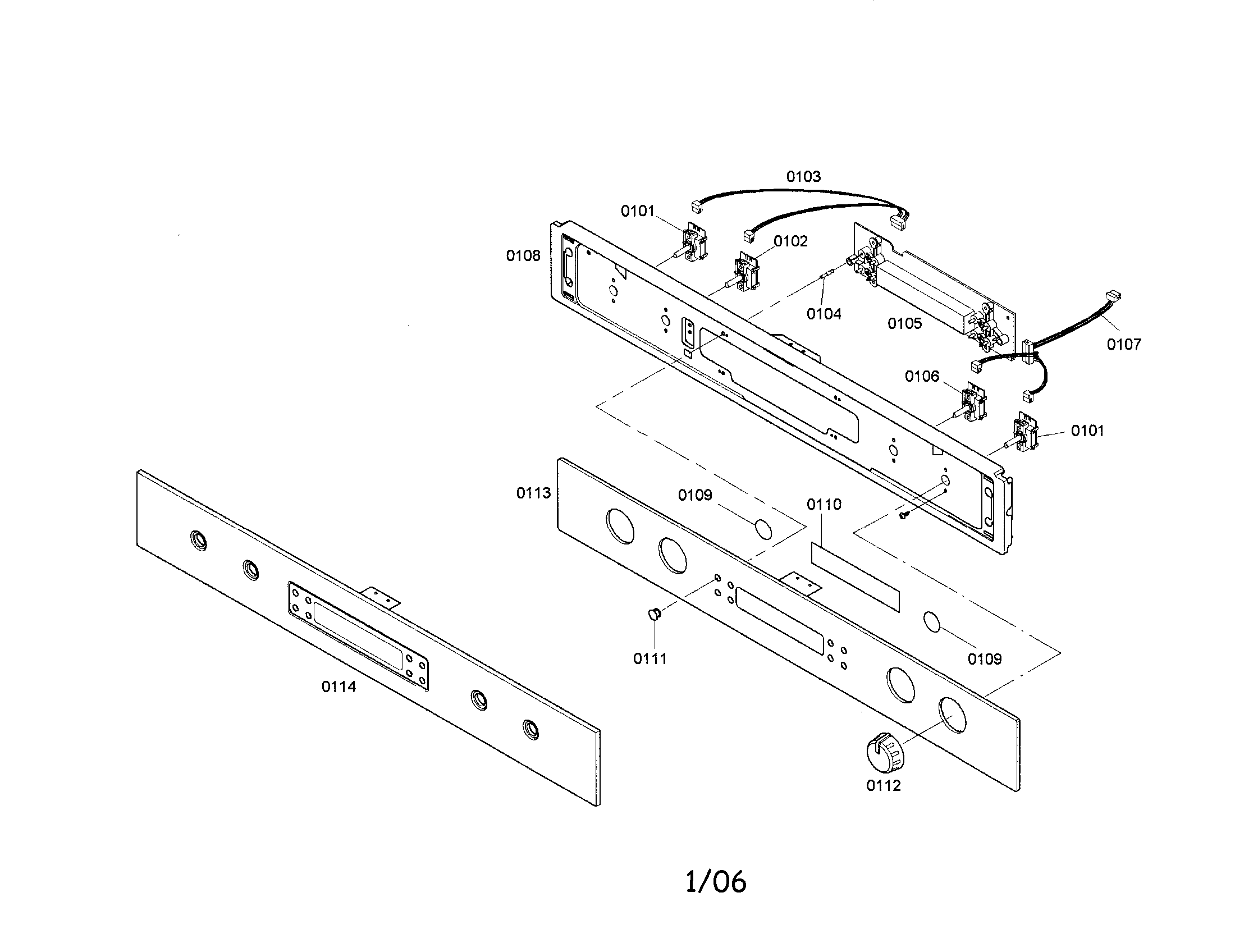 Bosch HBN5056AUC/01 control panel diagram
