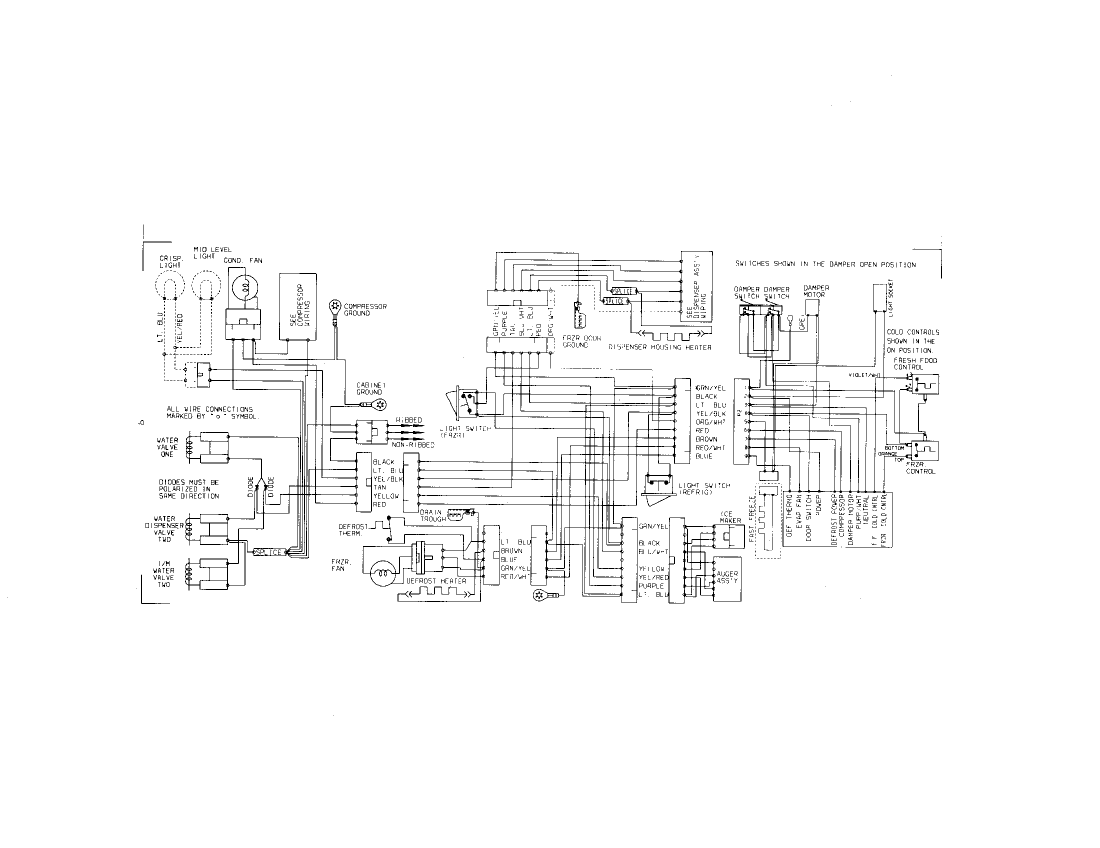 Kenmore 25356282407 wiring diagram diagram