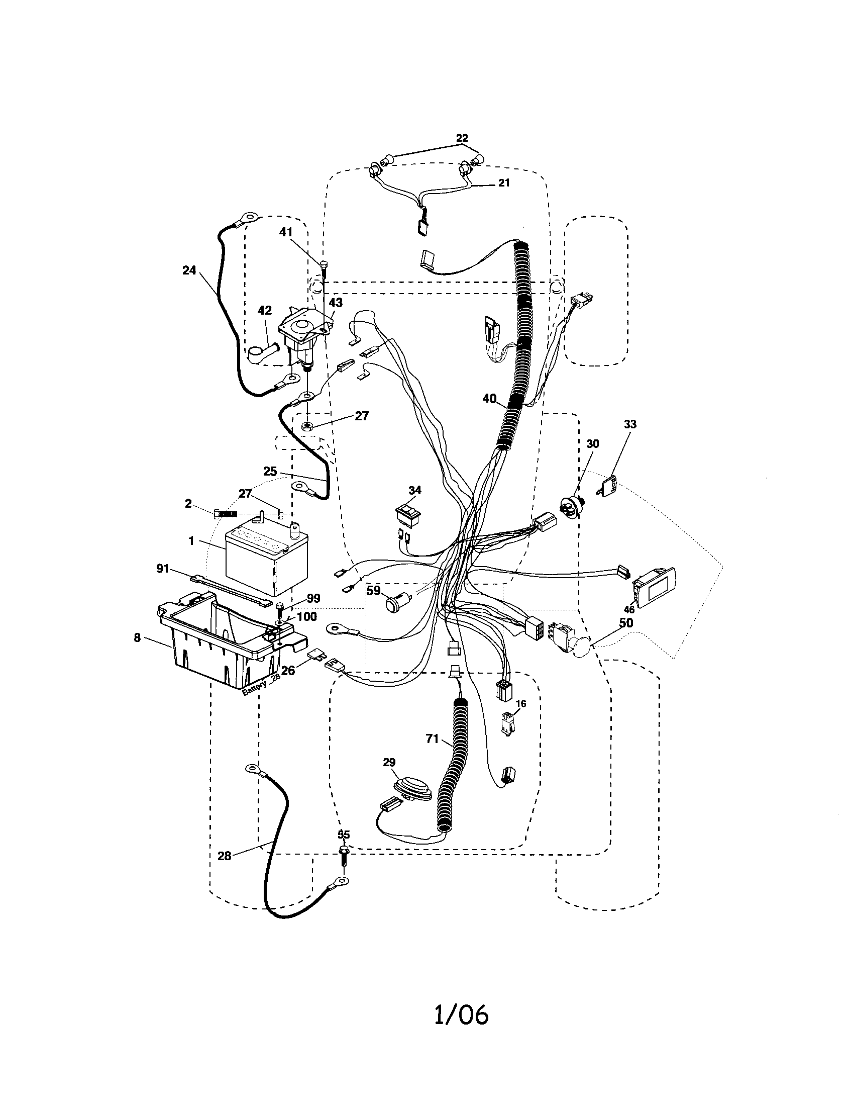 Craftsman 917276840 electrical diagram