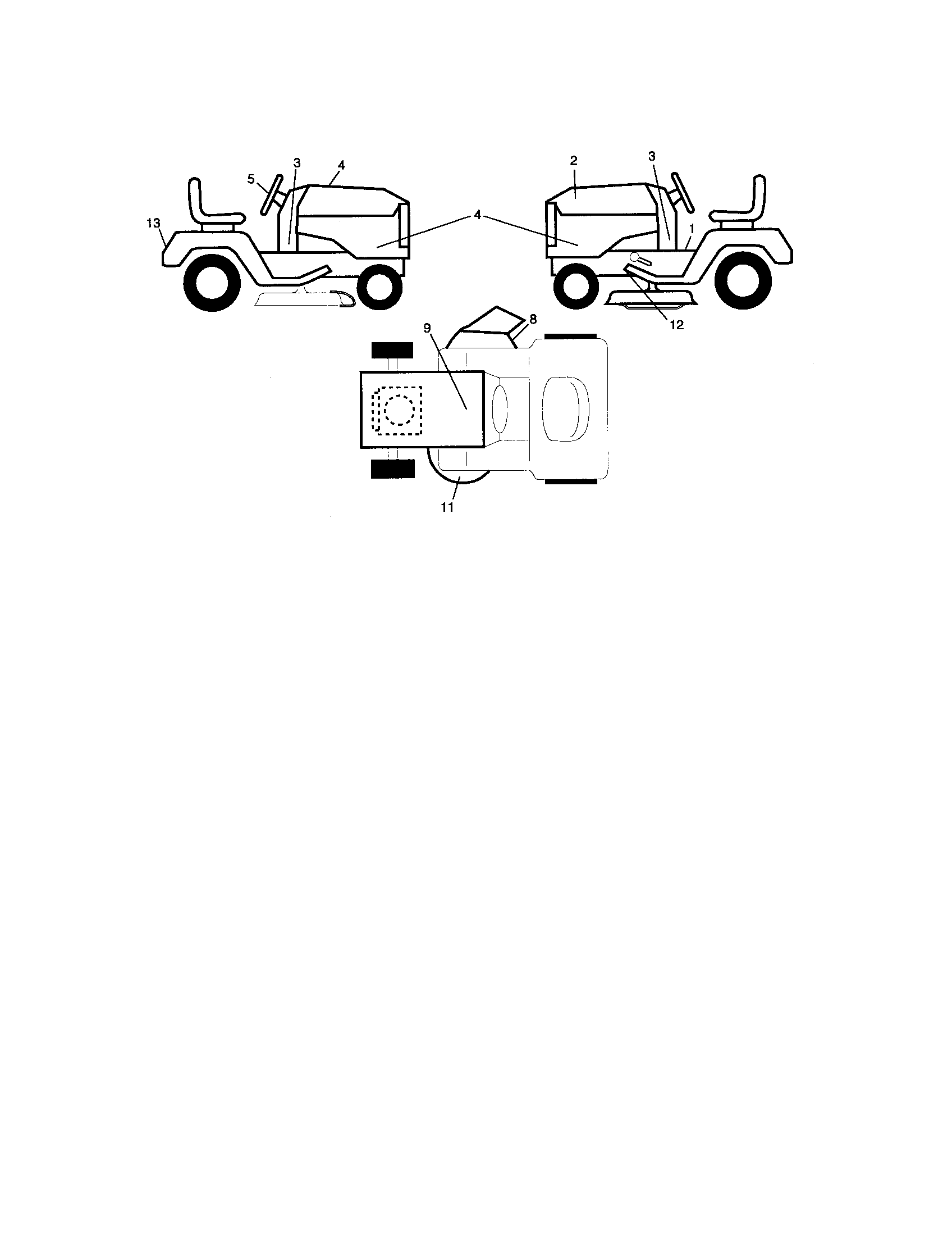 Craftsman 917276880 decals diagram
