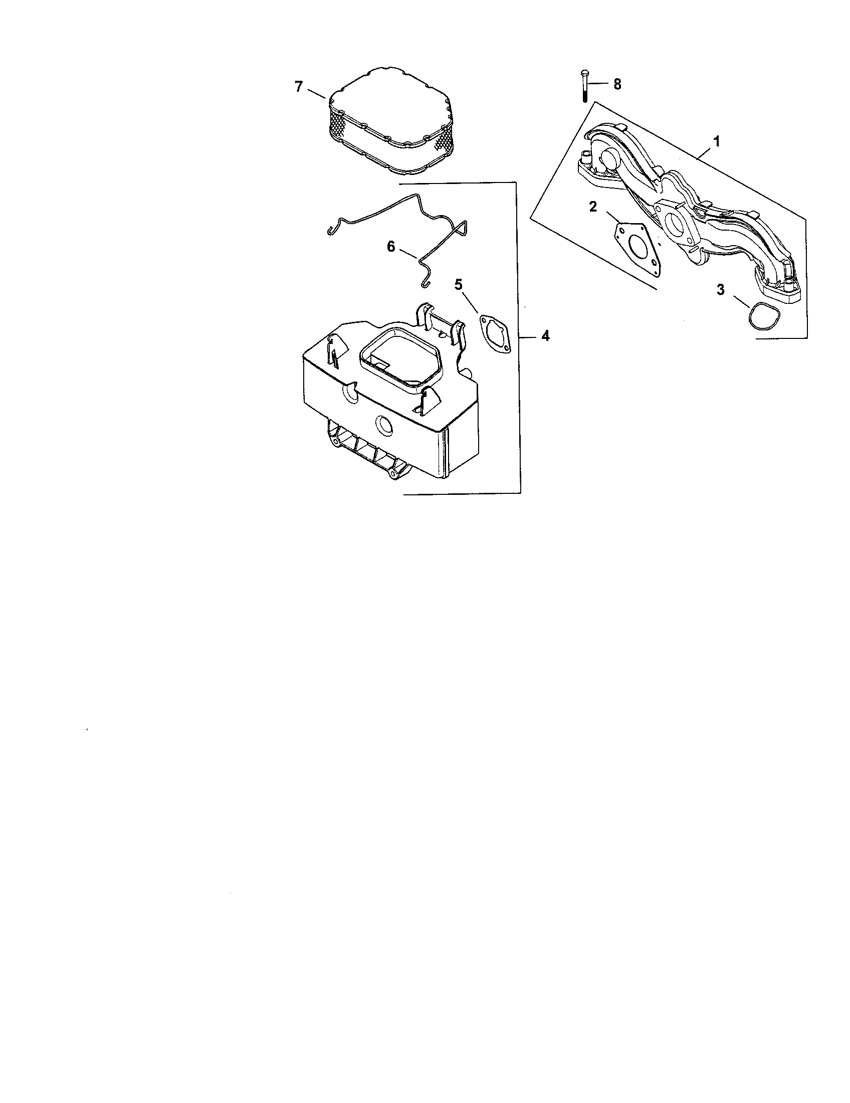 Craftsman 917276922 air intake diagram