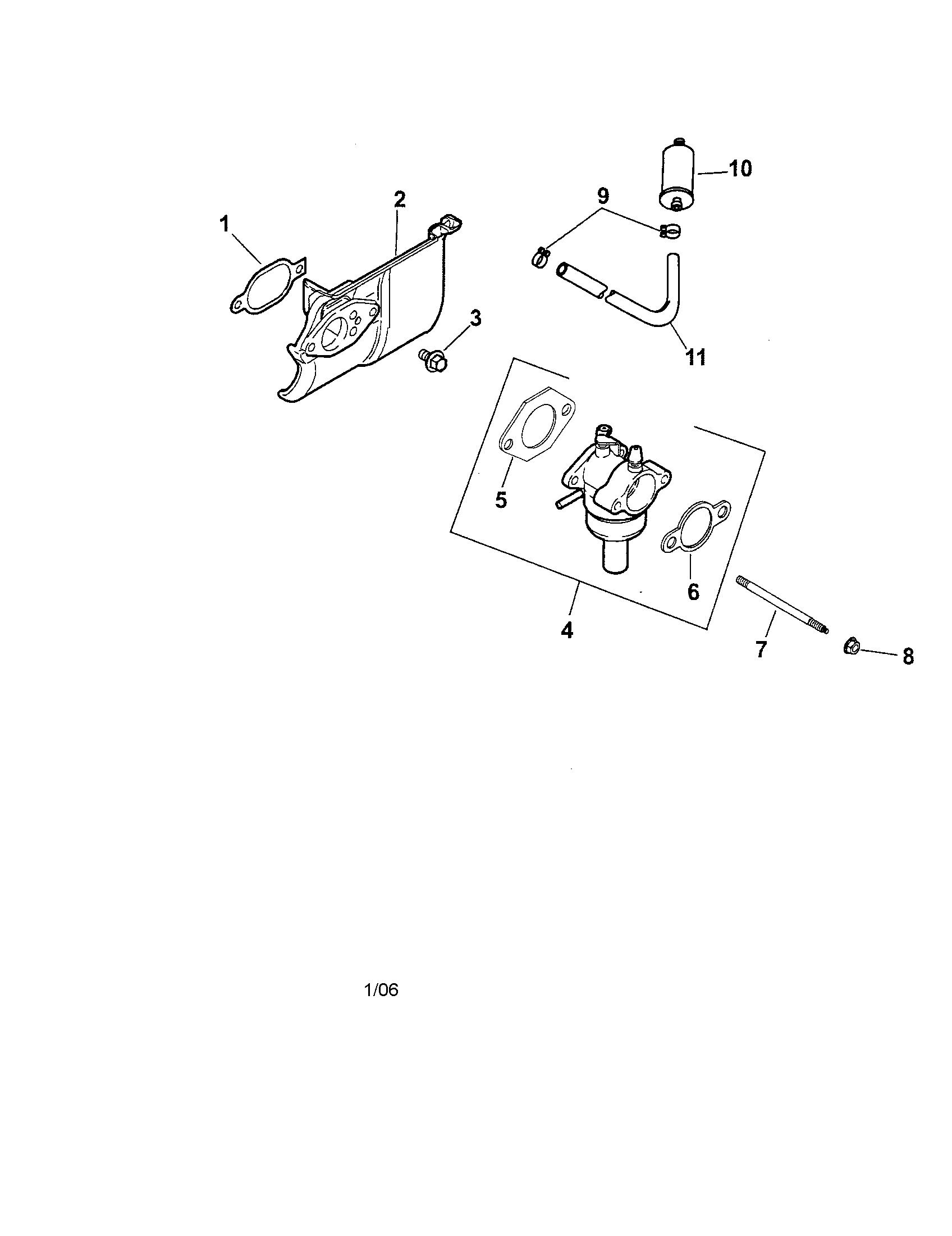Craftsman 917287341 fuel system diagram