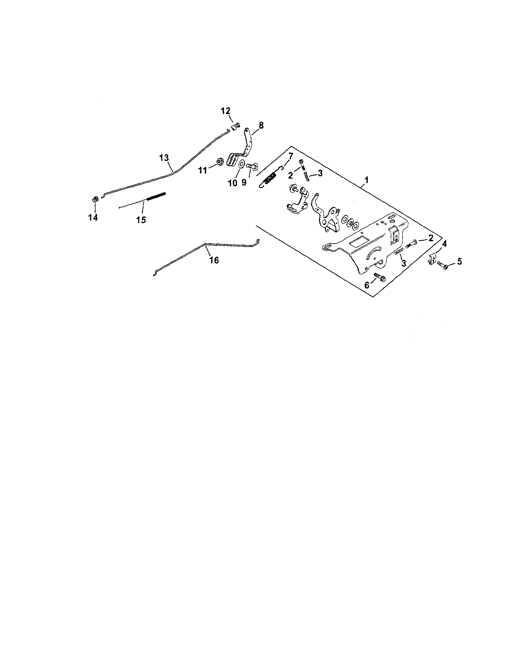 Craftsman 917287341 engine controls diagram
