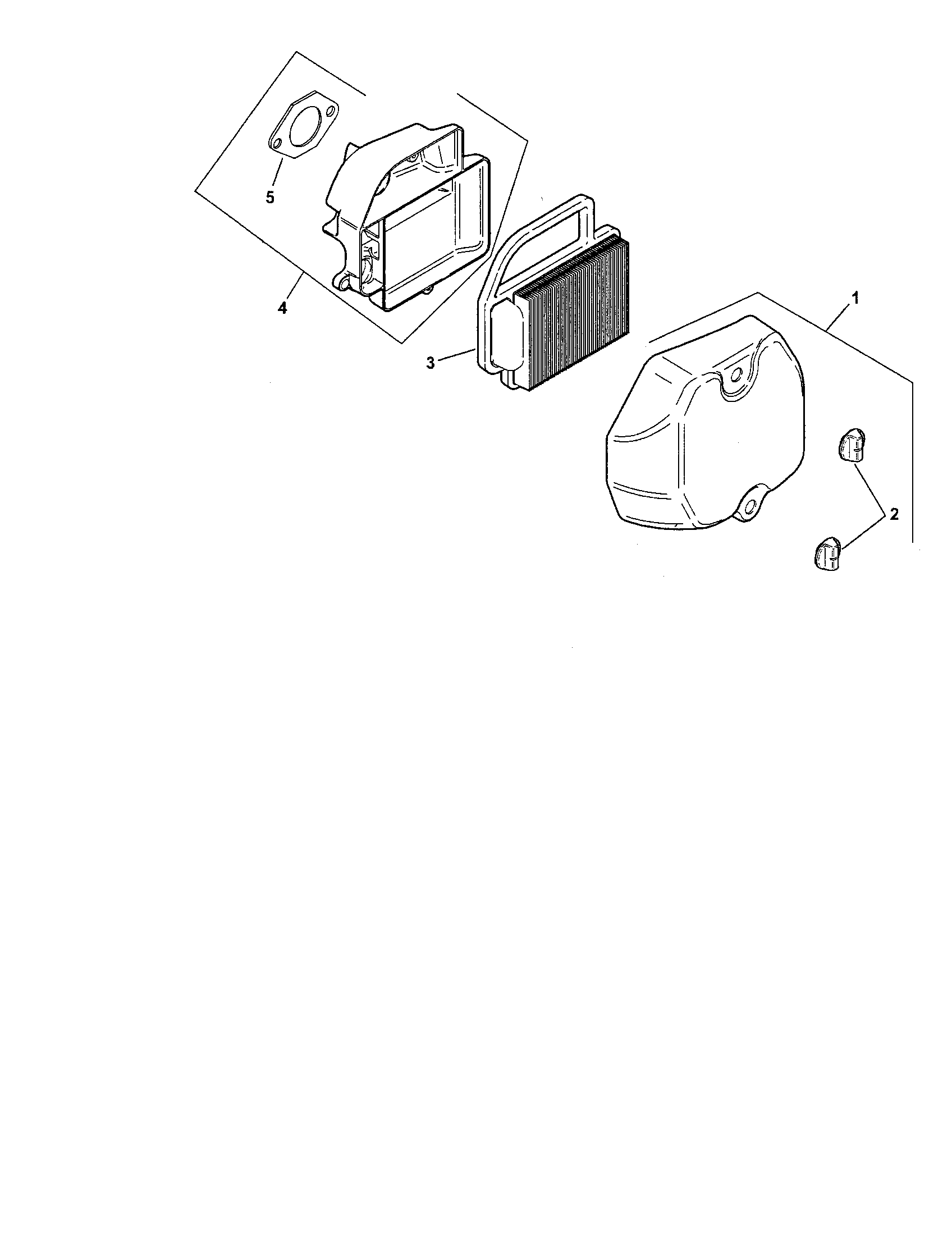 Craftsman 917287341 air intake diagram