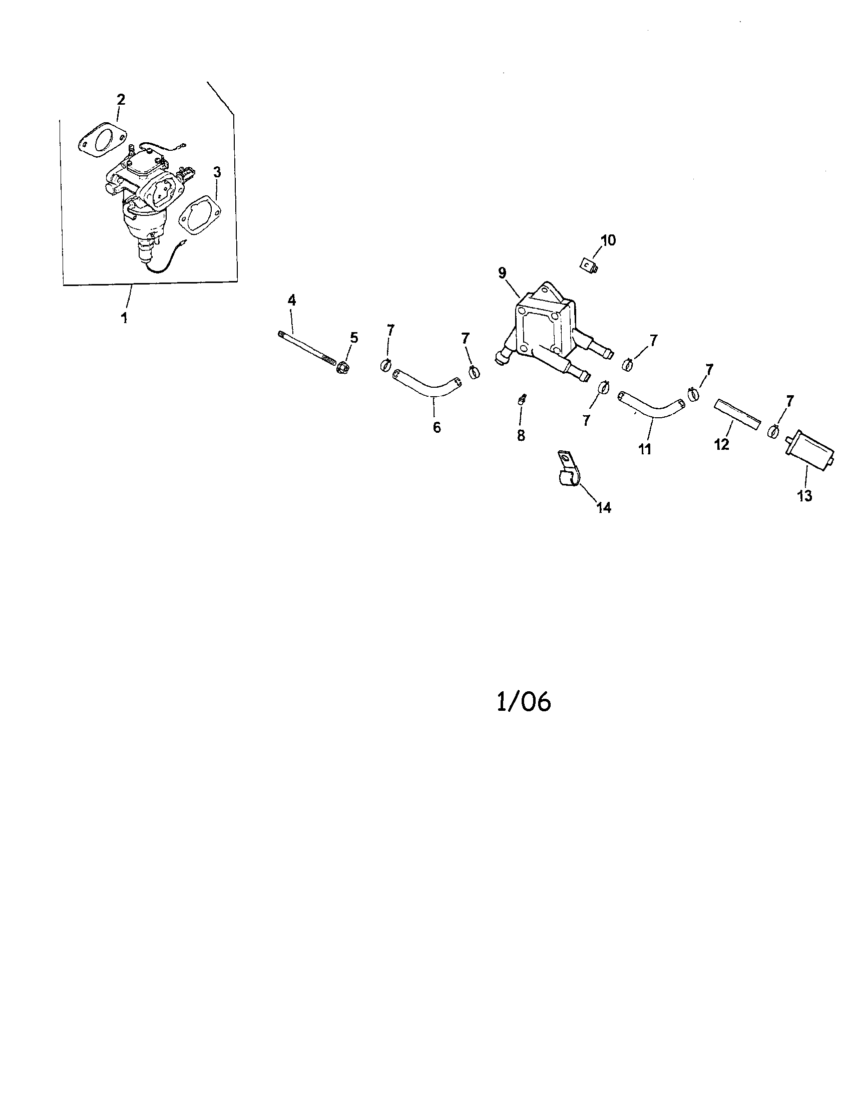 Craftsman 917276090 fuel system diagram
